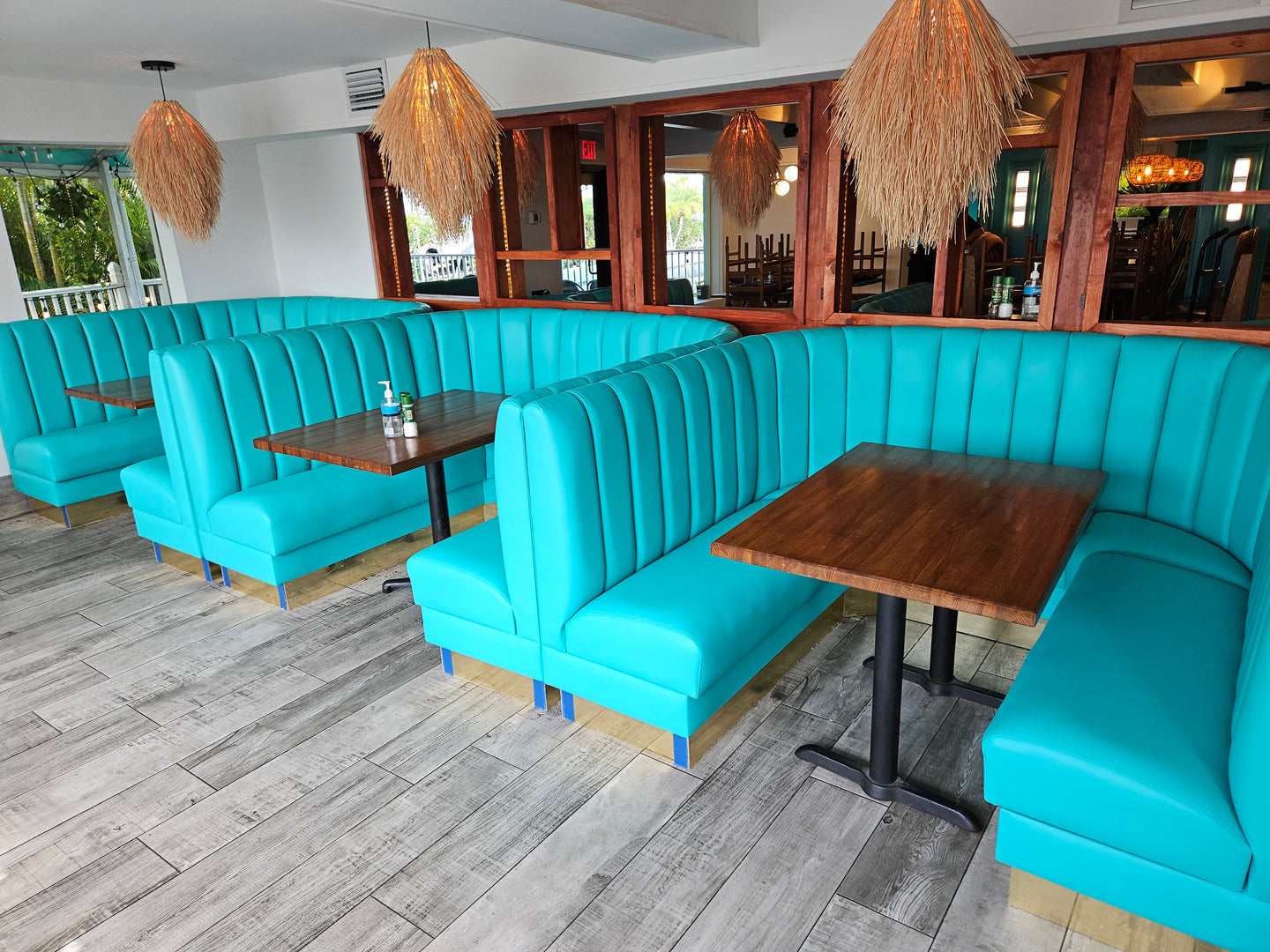 U Shaped Booths